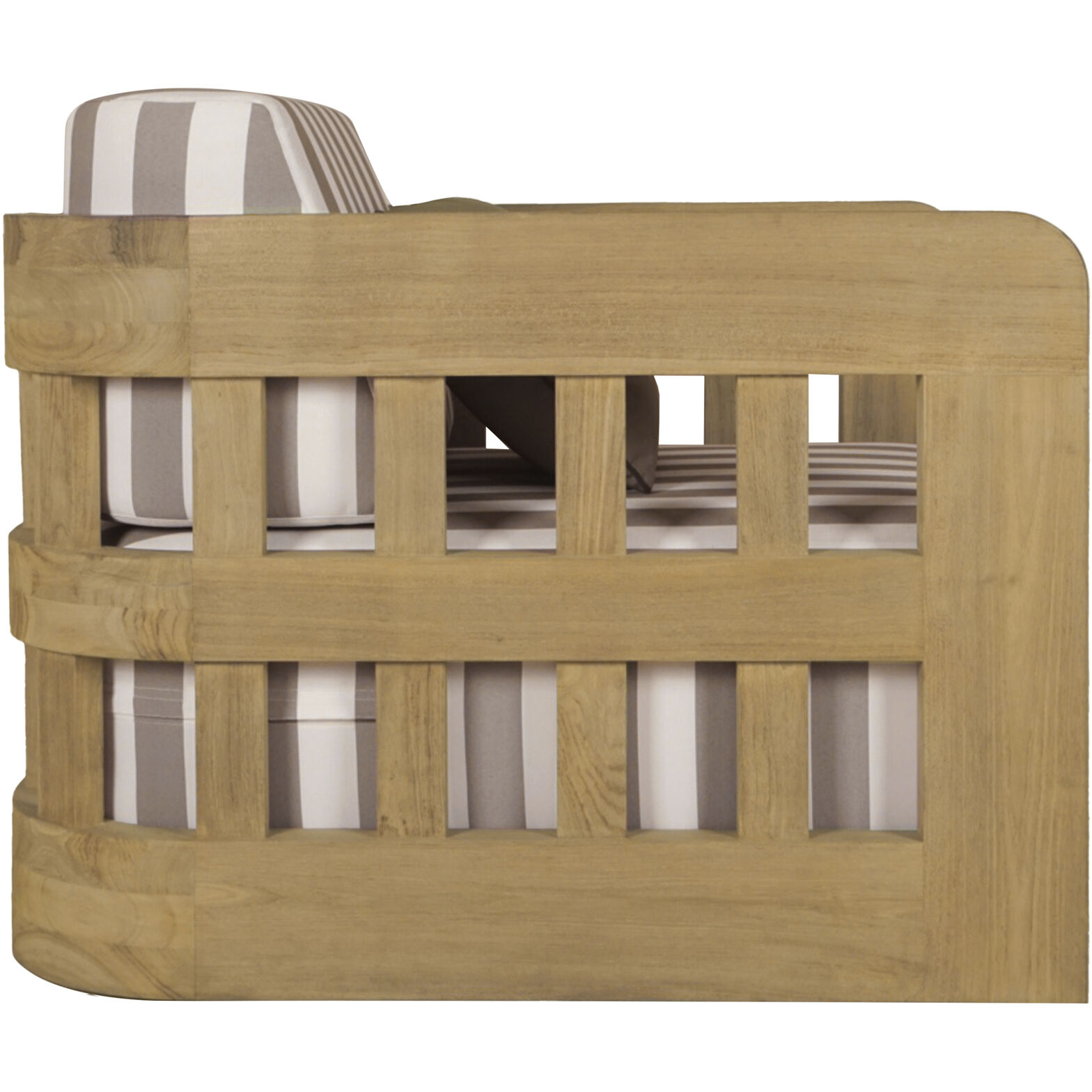 Adelaide Brown Outdoor Accent Chair